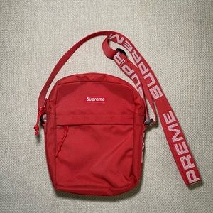 Supreme crossbody bag RED